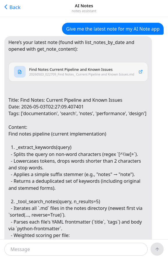 Chat with AI